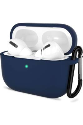 2.nesil Pro Uyumlu Kılıf Silikon Kancalı Kılıf Lacivert - KVK