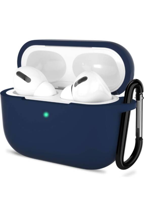 2.nesil Pro Uyumlu Kılıf Silikon Kancalı Kılıf Lacivert - 1