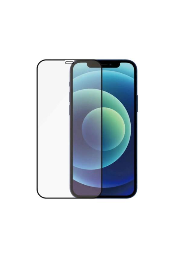 iPhone 12/12Pro Premium Ekran Koruyucu Cam Darbe Emici ESD Anti Statik Uyumlu - 1