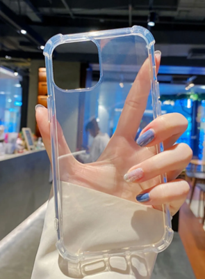 İphone 12/12pro Uyumlu Airbag Antishock Köşeli Darbe Emici Şeffaf Kılıf - KVK