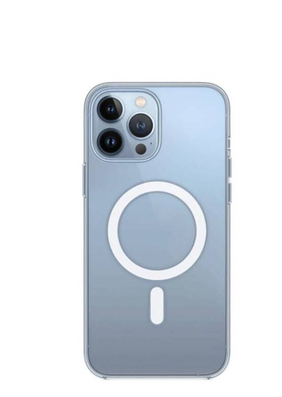 Iphone 13 Pro Magsafe Darbe Emici Sert Silikon Şeffaf Kılıf - 1