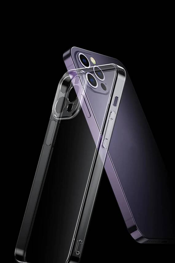 Iphone 14 Pro Kılıf Şeffaf Darbe Emici Kılıf - 1