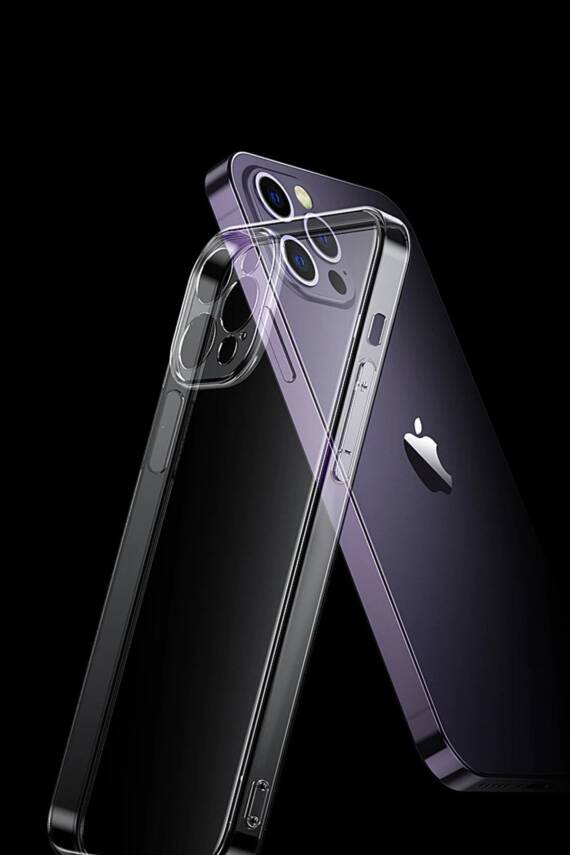 Iphone 14 Pro Max Kılıf Şeffaf Darbe Emici Kılıf - 1