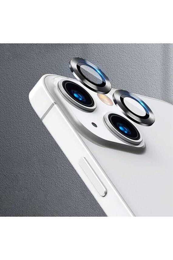 Iphone 15 / 15 Plus Ve 14 / 14 Plus Uyumlu Yıldız Işığı Kamera Lensi Koruyucu - 1