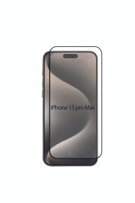 iPhone 15 Pro Max Uyumlu Premium Ekran Koruyucu Darbe Emici ESD Anti Statik - 1