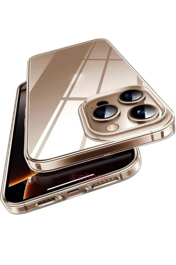 Iphone 16 Pro Kılıf Sert Şeffaf Sararmaz İnce Kılıf Premium Ultra Net Kamera Çıkıntılı Kapak - 1
