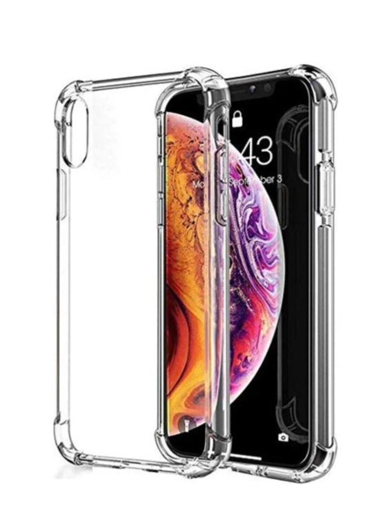 Iphone X-Xs Uyumlu Şeffaf Kılıf Airbag Antishock Köşeli Darbe Emici - 1