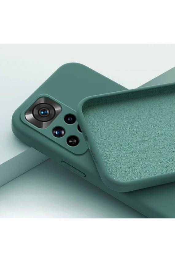 Xiaomi Redmi Note 11 Pro/12 Pro 4g Kamera Korumalı İçi Kadife Yumuşak Dokulu Kılıf Lansman Kaktüs - 1